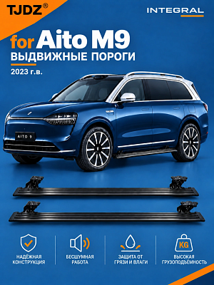 Выдвижные пороги TJDZ для Aito M9 2023