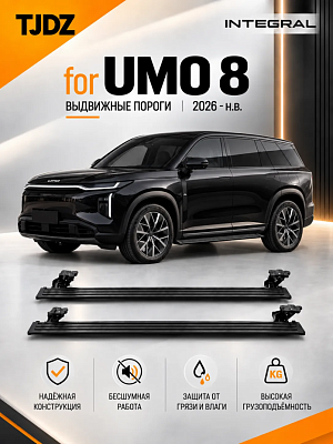 Выдвижные пороги TJDZ для UMO 8 с 2026 по н.в.