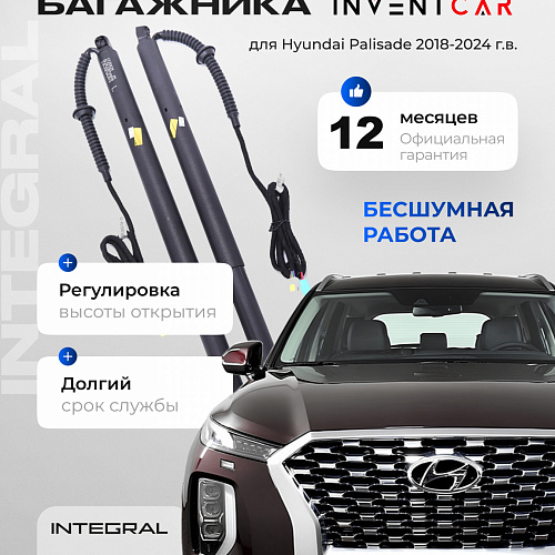электропривод багажника inventcar для hyundai palisade 2018–2025 г.в.